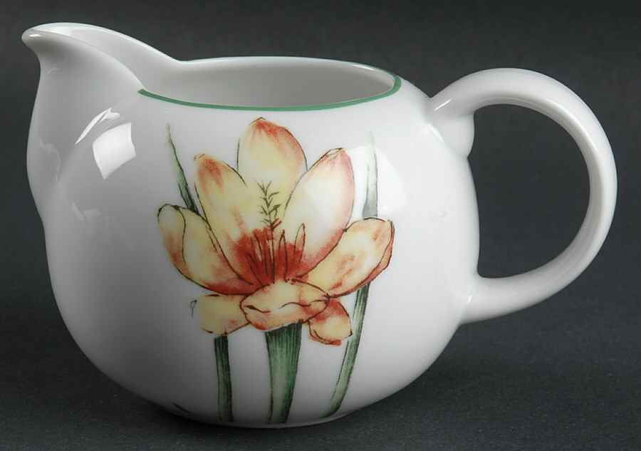 Abstract Floral Creamer by St Andrews-1