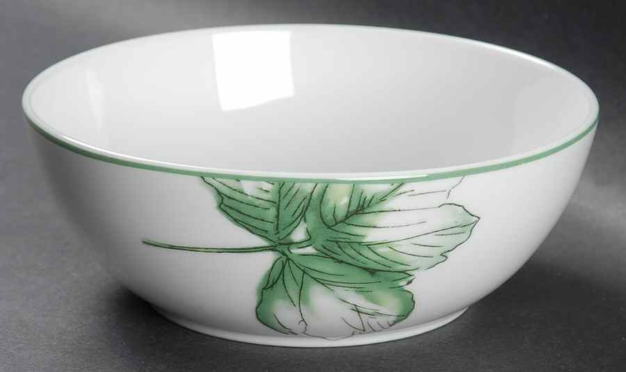 Abstract Floral Coupe Cereal Bowl by St Andrews-1