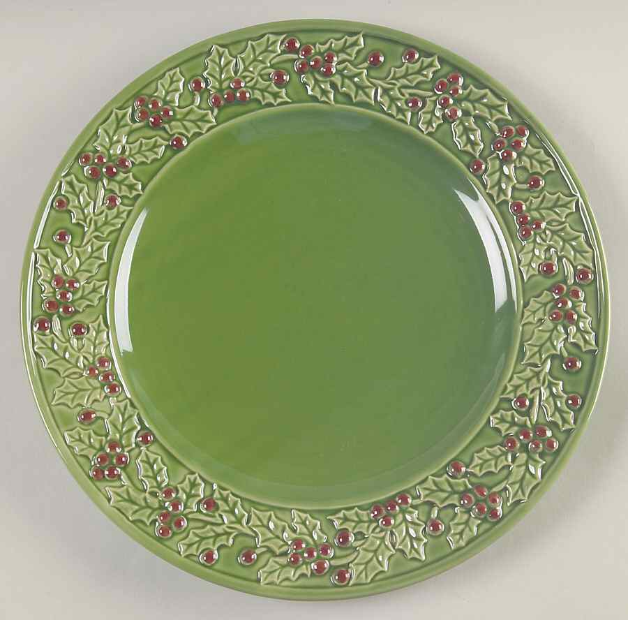 Holly & Berries Dinner Plate by Sonoma Home-1