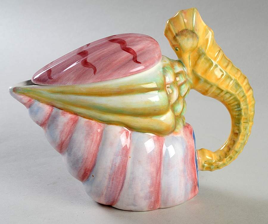 Coquille Figural Creamer & Lid by Strata Group-1