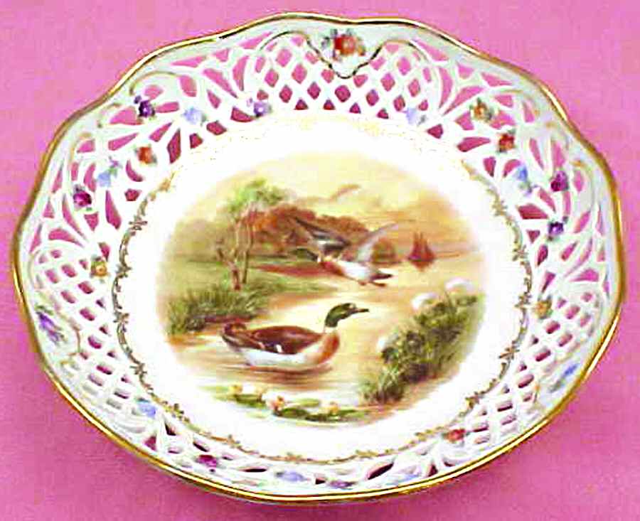 SCH451 7'' Pierced Round Bowl by Schumann - Bavaria-1
