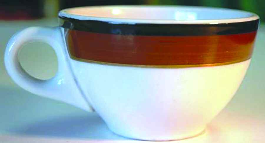 STR93 Flat Cup by Sterling China (USA)-1