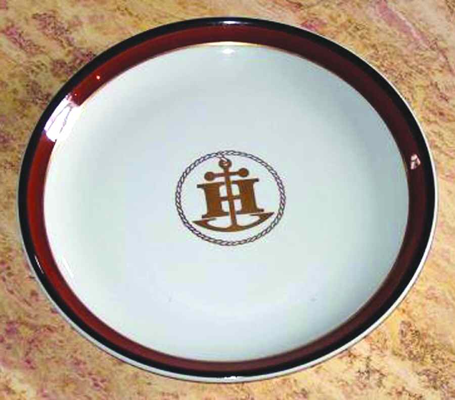 STR93 Dinner Plate by Sterling China (USA)-1