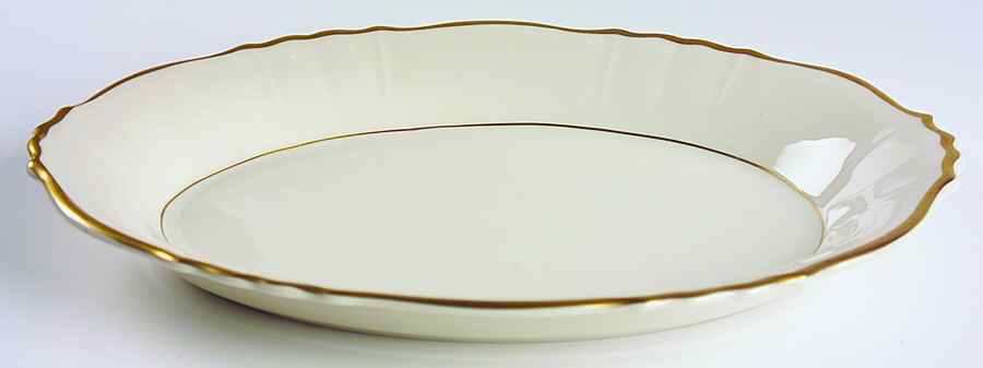 SY727 12" Oval Serving Platter by Syracuse-1