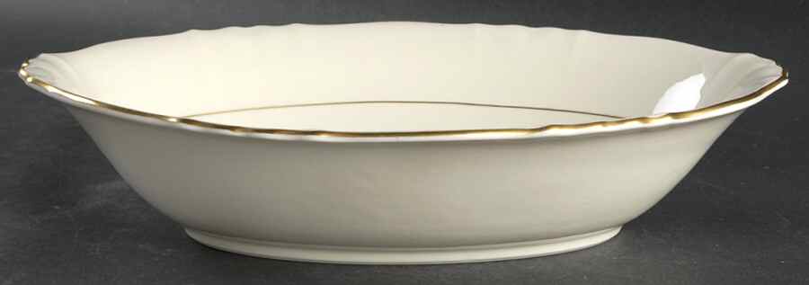 SY727 10" Oval Vegetable Bowl by Syracuse-1
