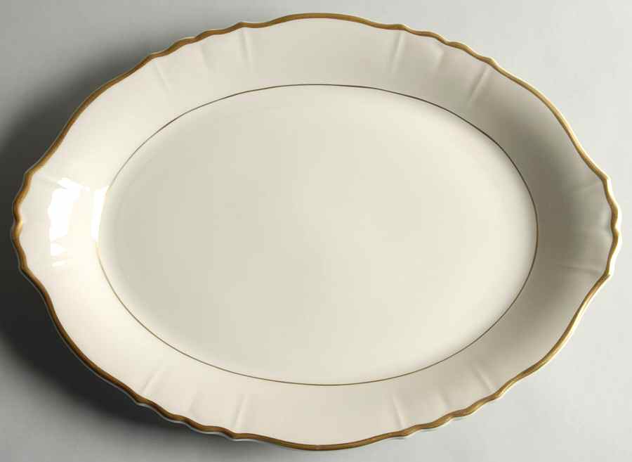 SY727 16" Oval Serving Platter by Syracuse-1