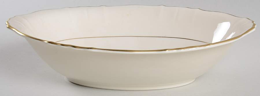 SY727 9" Oval Vegetable Bowl by Syracuse-1