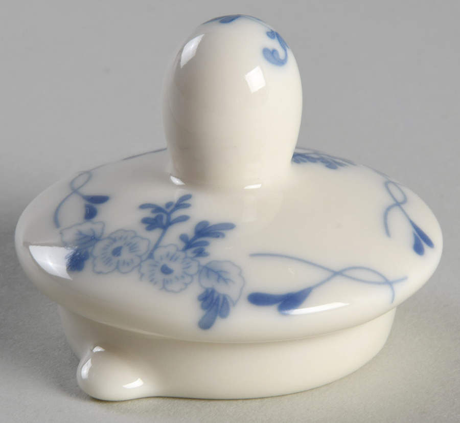 Rose Brocade Teapot Lid for Individual Teapot with Cup by Skye Mcghie-1