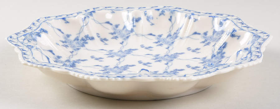 Rose Brocade 10'' Scalloped Serving Plate by Skye Mcghie-1