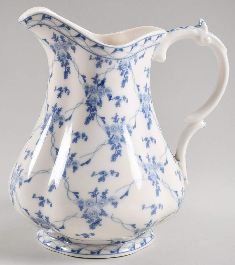 Rose Brocade 68 Oz Pitcher by Skye Mcghie-1