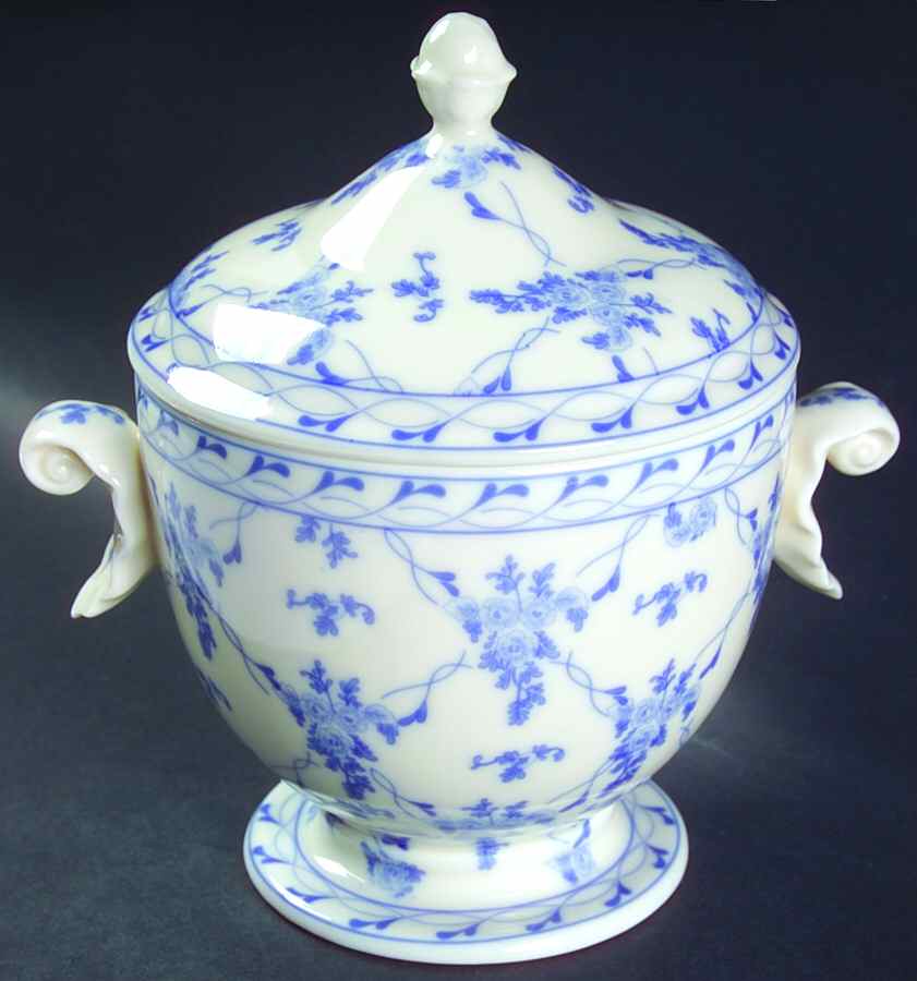 Rose Brocade Small Ginger Jar & Lid by Skye Mcghie-1