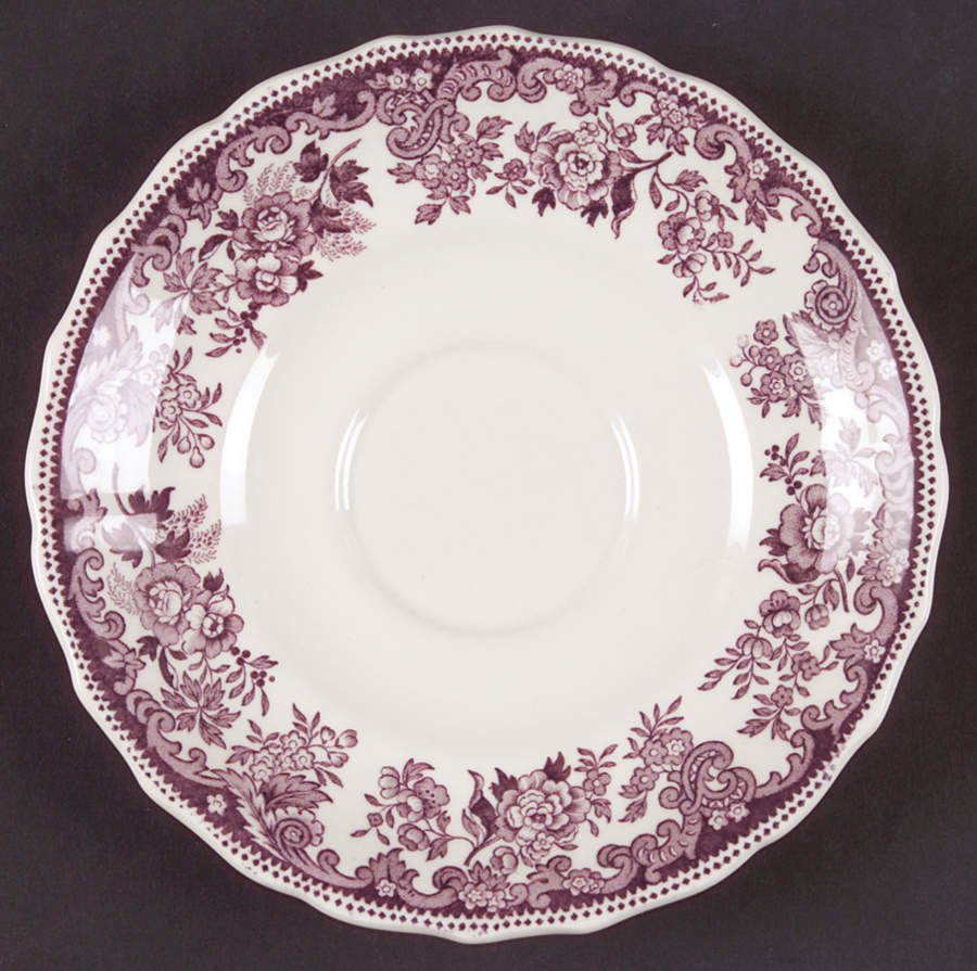 Rhine Mulberry Saucer by Spode-1
