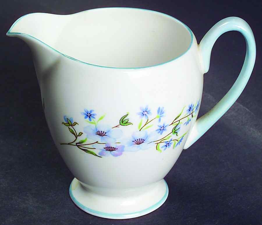 Blue Rock (York) Creamer by Shelley-1