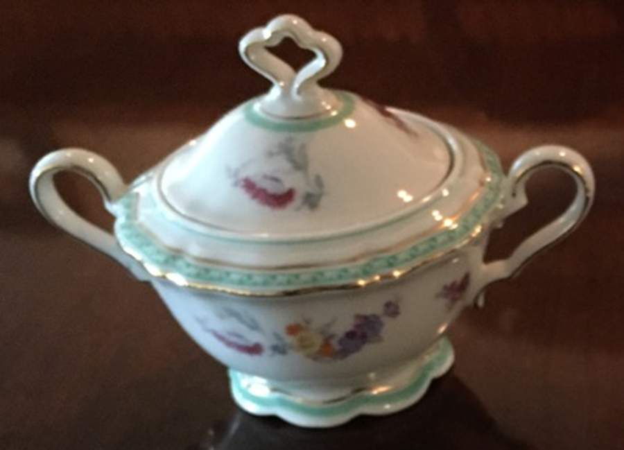 SLT313 Sugar Bowl & Lid by Seltmann-1