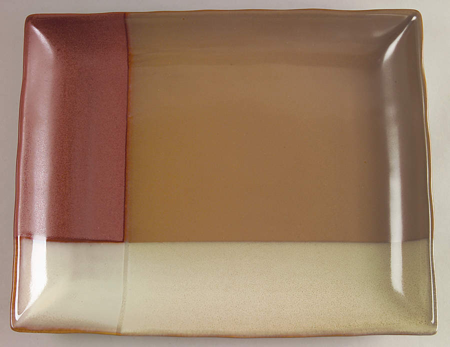 Gold Dust Sienna 13" Rectangular Serving Platter by Sango-1