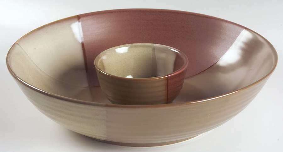 Gold Dust Sienna (2 Piece) Chip & Dip Set by Sango-1