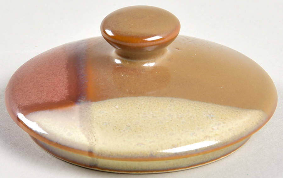 Gold Dust Sienna Lid for Sugar Bowl by Sango-1