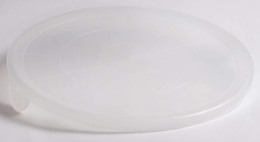 Gold Dust Sienna Plastic Lid for 8" Ceramic Storage Bowl by Sango-1