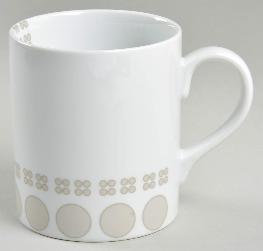 Columbus Circle Taupe Mug by Studio Nova-1