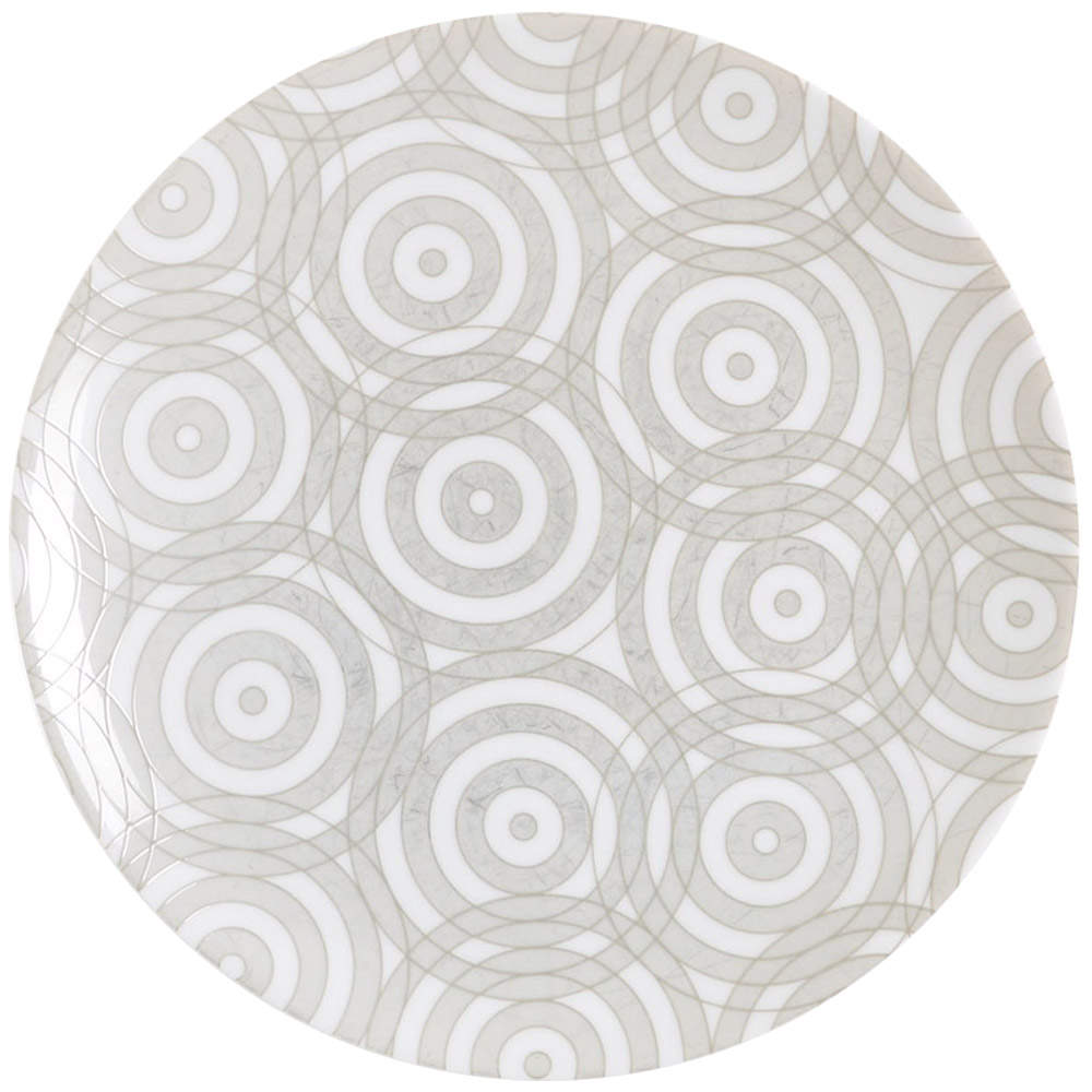 Concentric Circle Salad Plate by Studio Nova-1