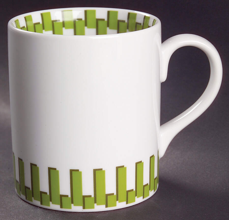 Foley Square Green Mug by Studio Nova-1