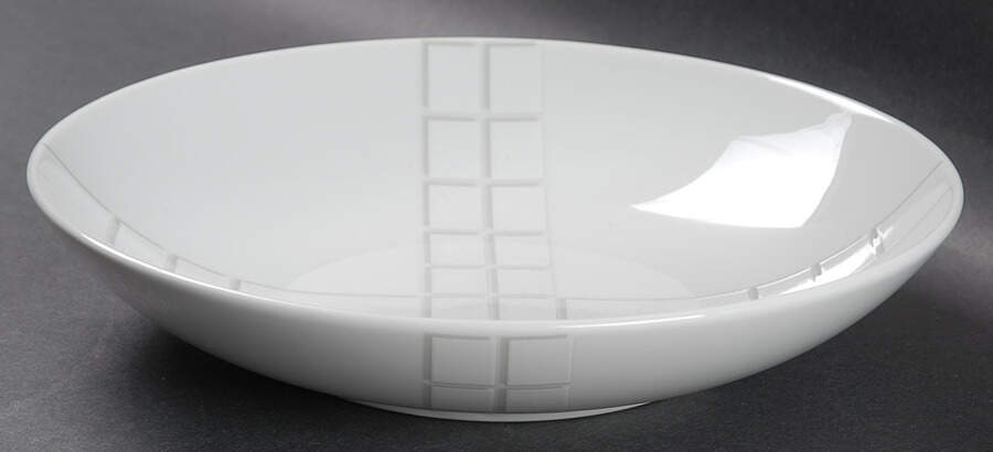 Park Avenue Grid Coupe Soup Bowl by Studio Nova-1