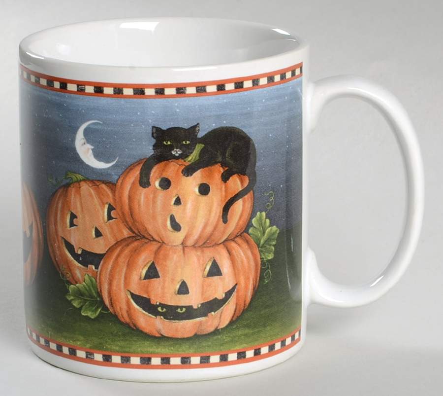 Haunted Hollow Halloween (Decal) Mug by Sakura-1