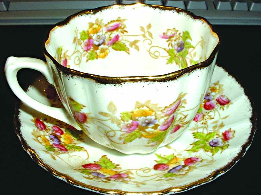 1543 Flat Cup & Saucer Set by Salisbury-1