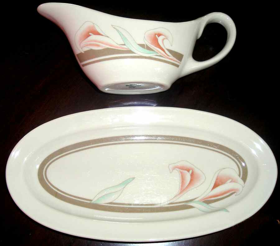 SY733 Gravy Boat & Underplate/Relish by Syracuse-1
