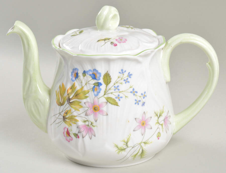 Wild Anemone Teapot & Lid by Shelley-1