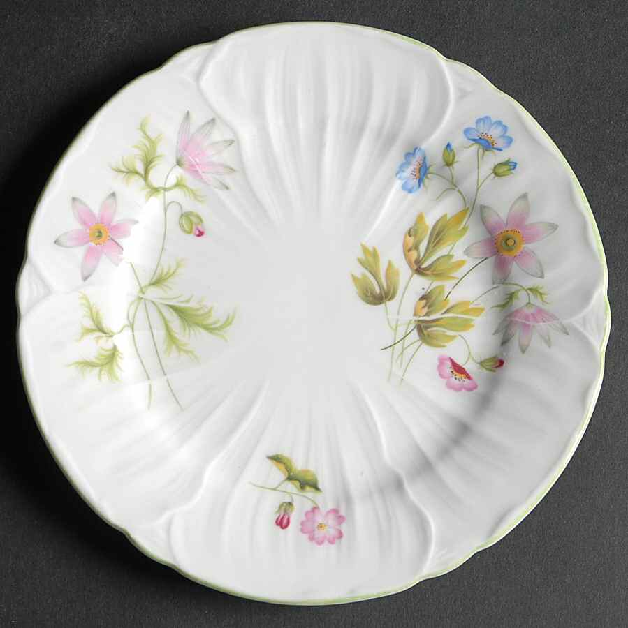 Wild Anemone Bread & Butter Plate by Shelley-1