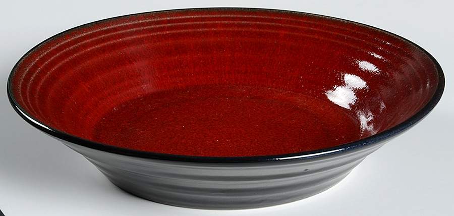 Sahara Red Coupe Soup Bowl by Sakura-1