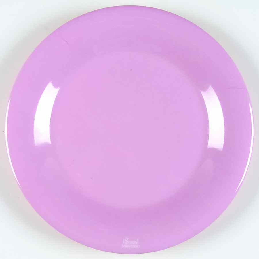 Sherbet & Hibiscus Melamine Salad Plate by Sakura-1