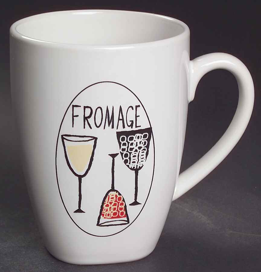 Wine & Cheese Mug by Sakura-1