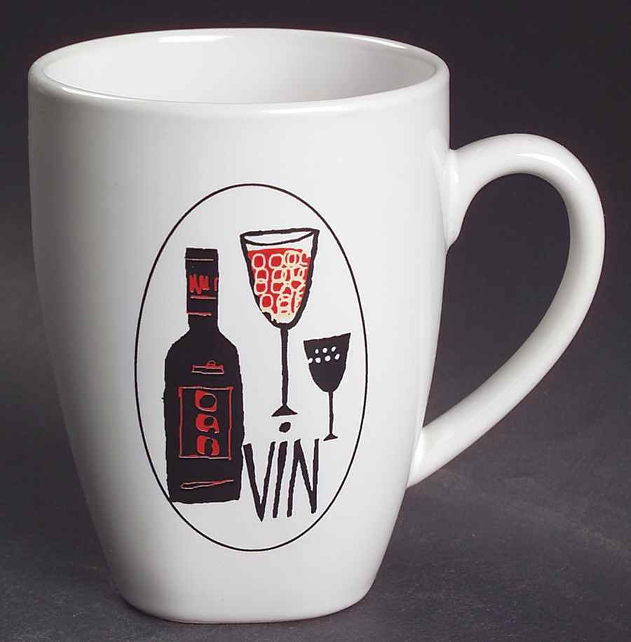 Wine & Cheese Mug by Sakura-1