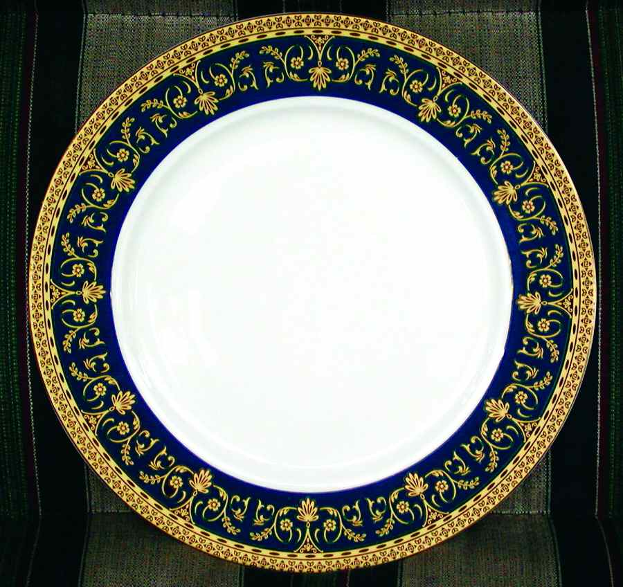 SPF20 Dinner Plate by Sevres Porcelain (France)-1