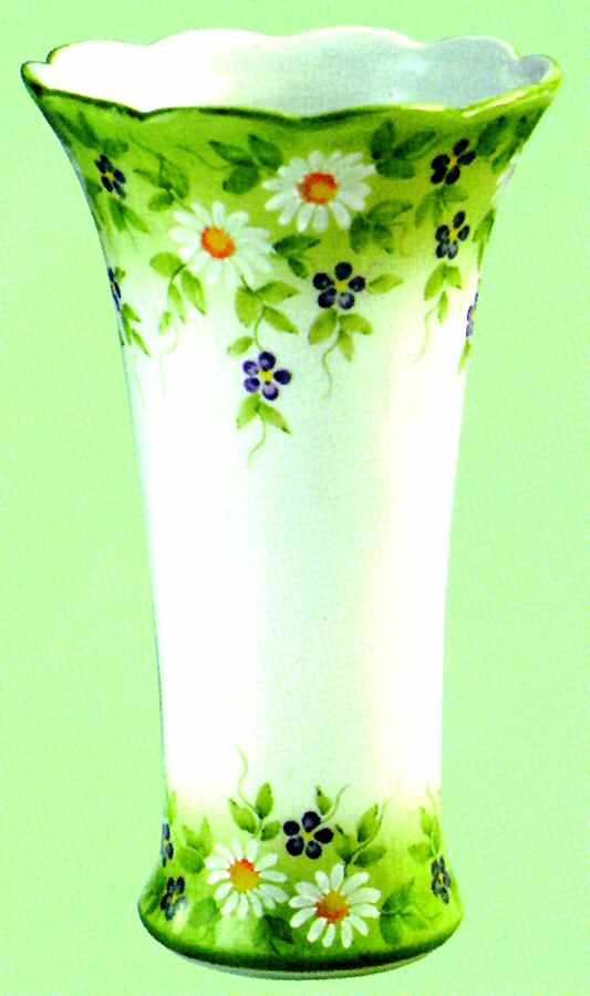 Daisies 8" Vase by Sadek-1
