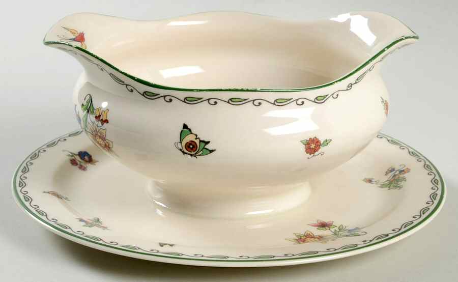 Sy743 Gravy Boat with Attached Underplate by Syracuse-1