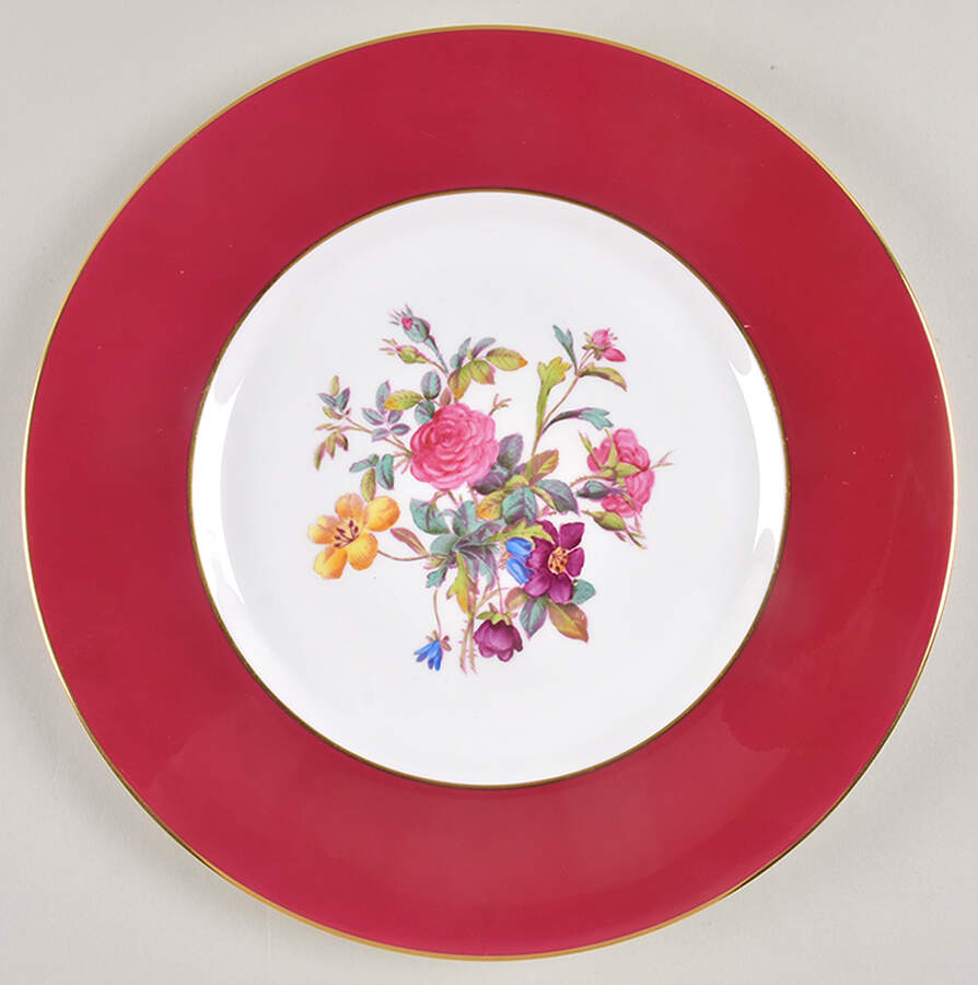 Daisy & Rose Dinner Plate by Spode-1