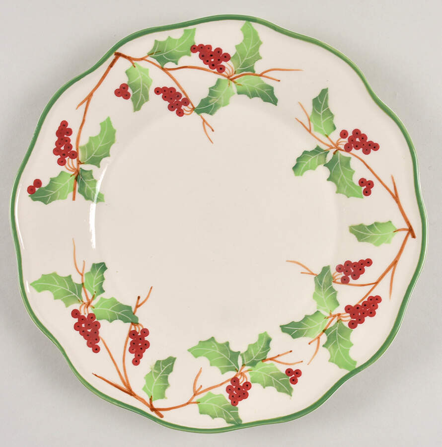Holly Berries Dinner Plate by Sadek-1