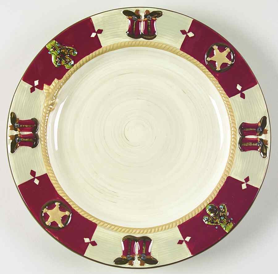 Happy Trails Holiday Dinner Plate by Sonoma Home-1