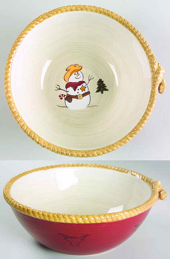 Happy Trails Holiday Coupe Cereal Bowl by Sonoma Home-1