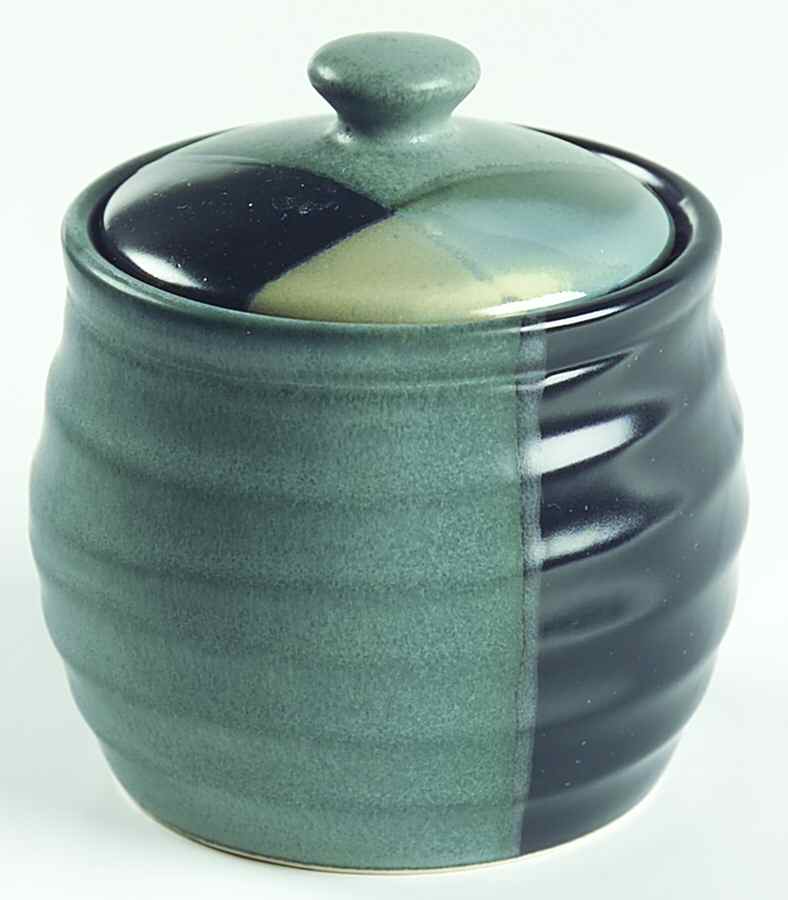 Intrigue Sugar Bowl & Lid by Sango-1