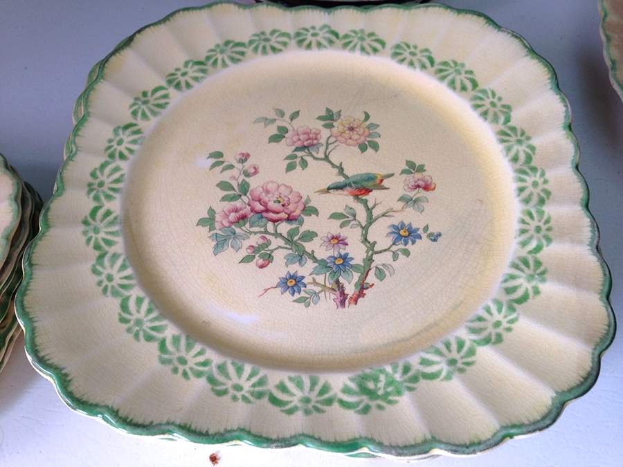 SEB106 Dinner Plate by Sebring Pottery-1