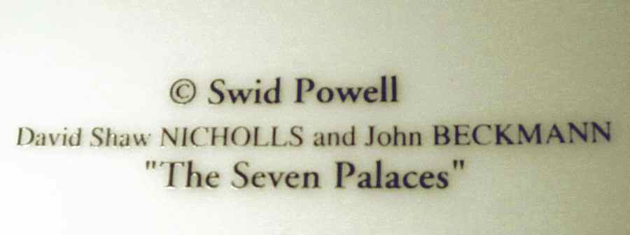 Seven Palaces, The Dinner Plate by Swid Powell-1