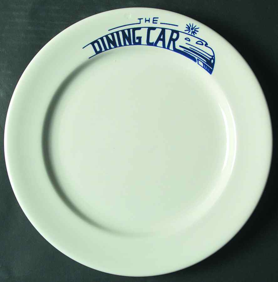 Dining Car, The Dinner Plate by Sterling China (USA)-1