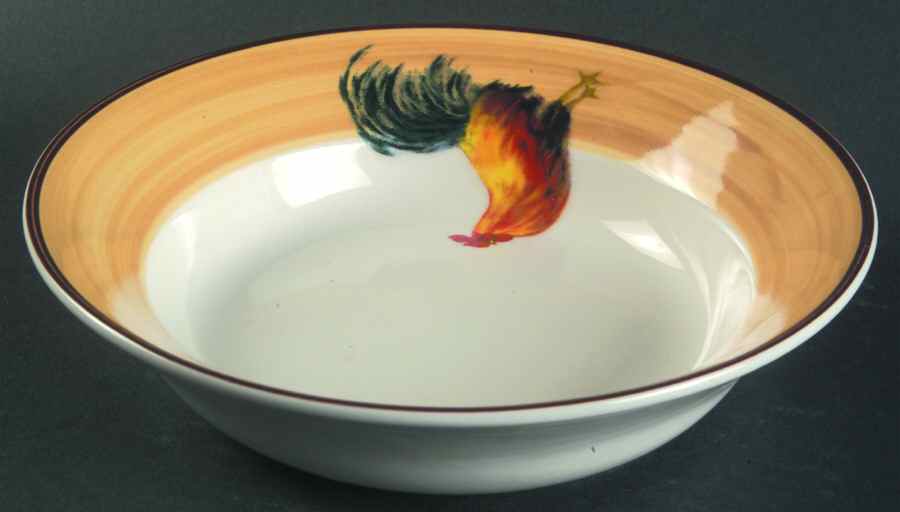 Sunrise Rooster Soup/Cereal Bowl by Sakura-1