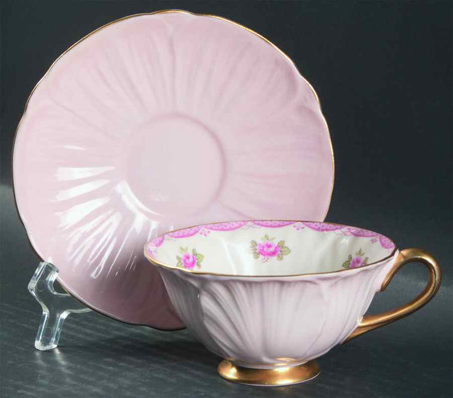 13530-S9 Footed Cup & Saucer Set by Shelley-1