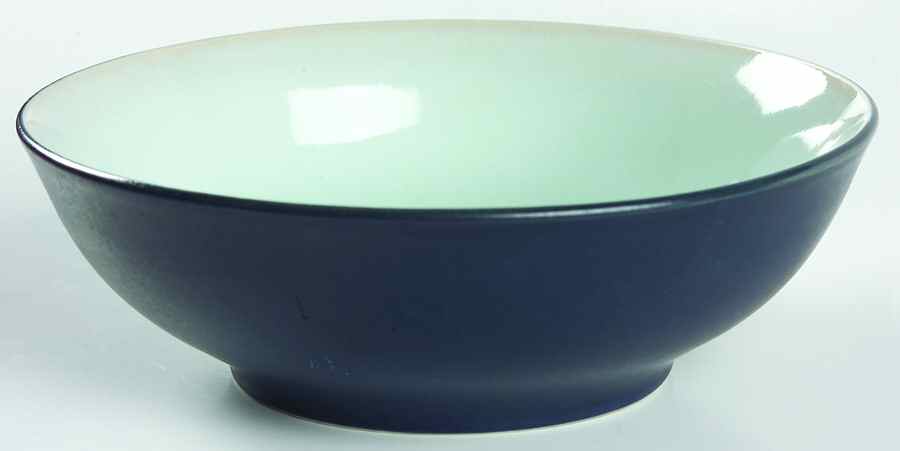 Sensations Blue Coupe Soup Bowl by Sango-1