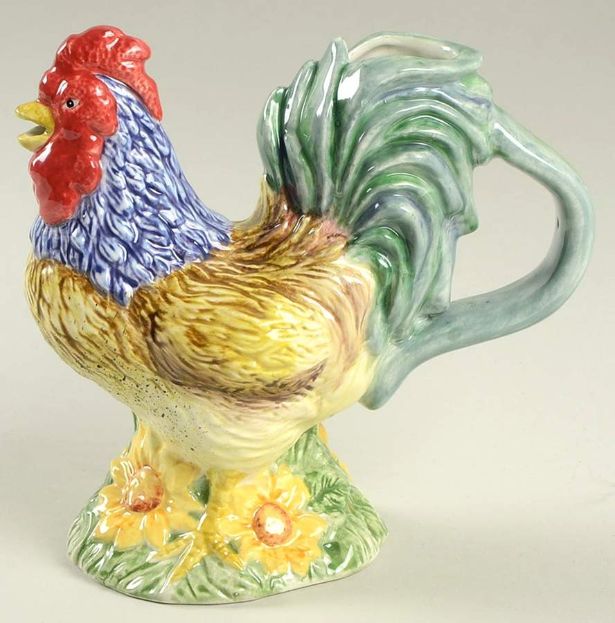 Chanticleer Figural Creamer by Sakura-1
